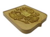 Герб России деревянный