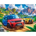 Пазл 104 Гонки в джунглях