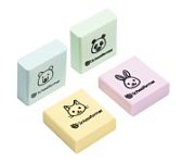 Ластик квадратный Животные 