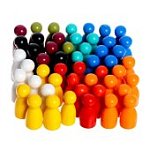 Набор фигурок для изучения счёта Пешки 50 шт.