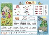 Плакат  Рус. яз. Нач. шк. Обуч. грамоте.Буква Ю./Г